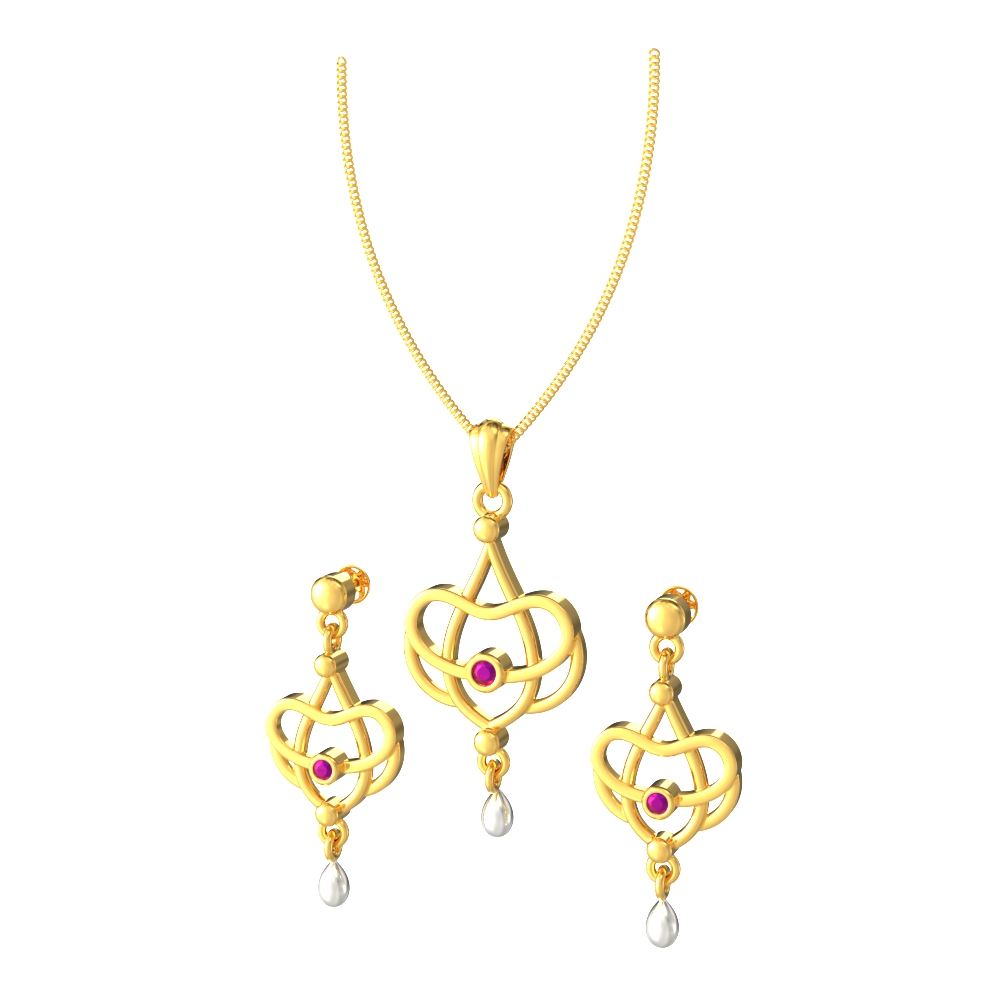 Strange-Curvy-Collection-Pendant-Set