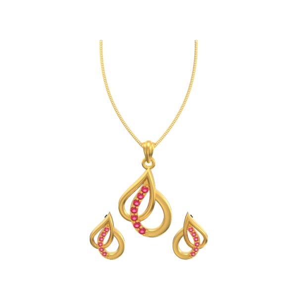 Tethered-Curvy-Pendant-Set