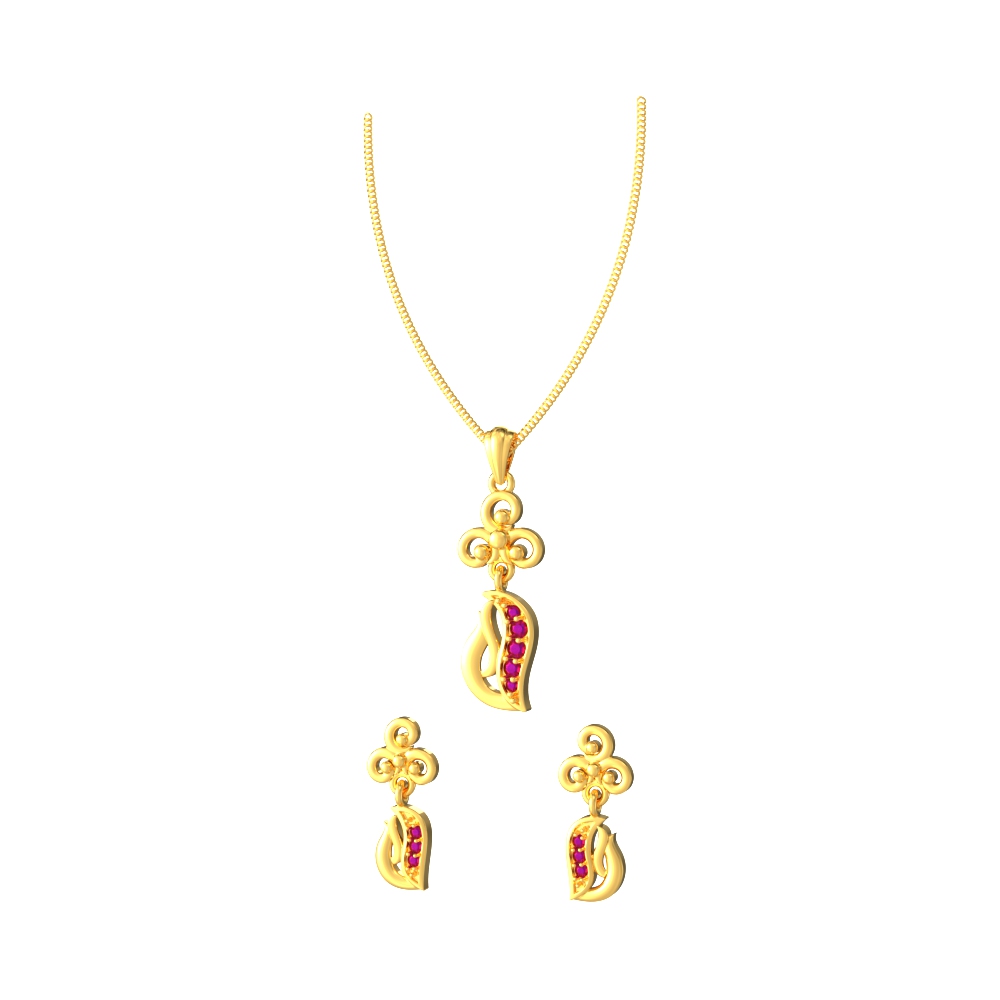 Curvy-Design-Collection-Pendant-set