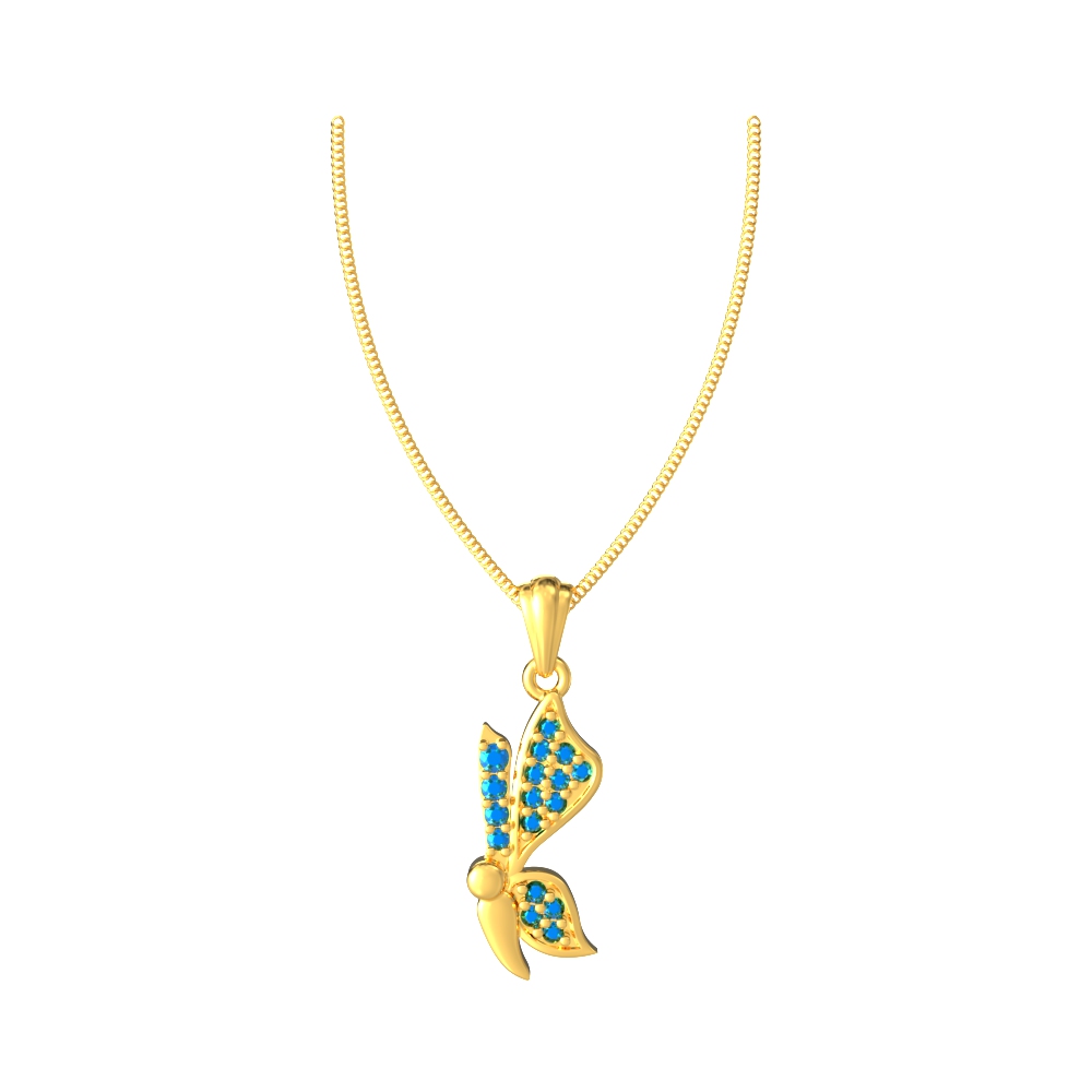 Flying-Butterfly-Gold-Pendant