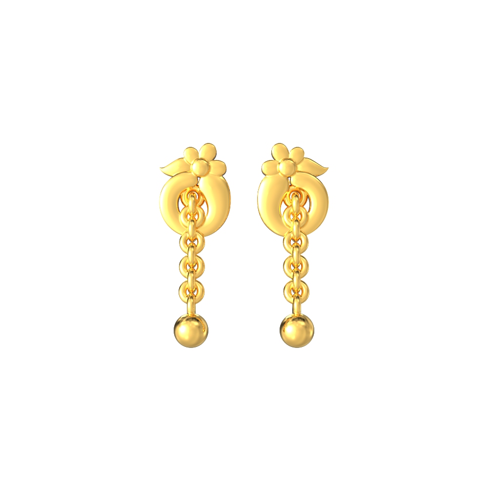 Modern-Floral-earring