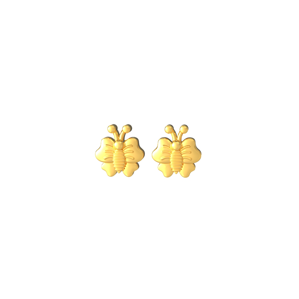 Trending-Butterfly-Model-Gold-Earrings