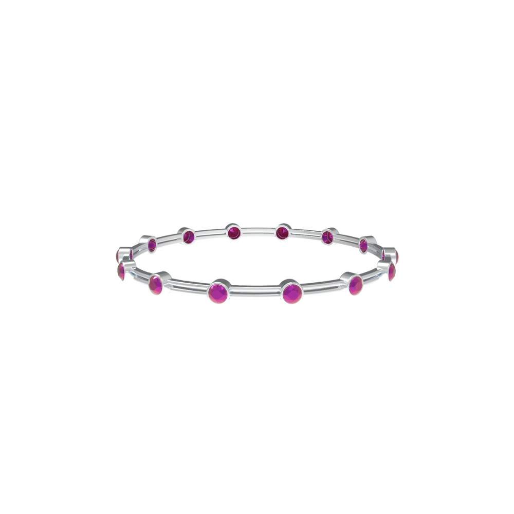 Artistic-Round-Silver-Bangles-with-Stone