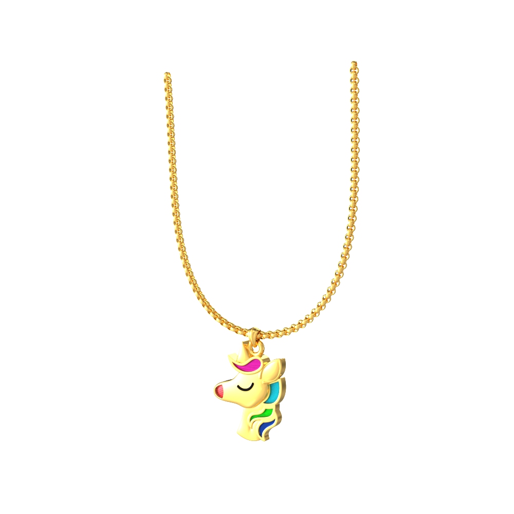 Horse-Gold-Pendant