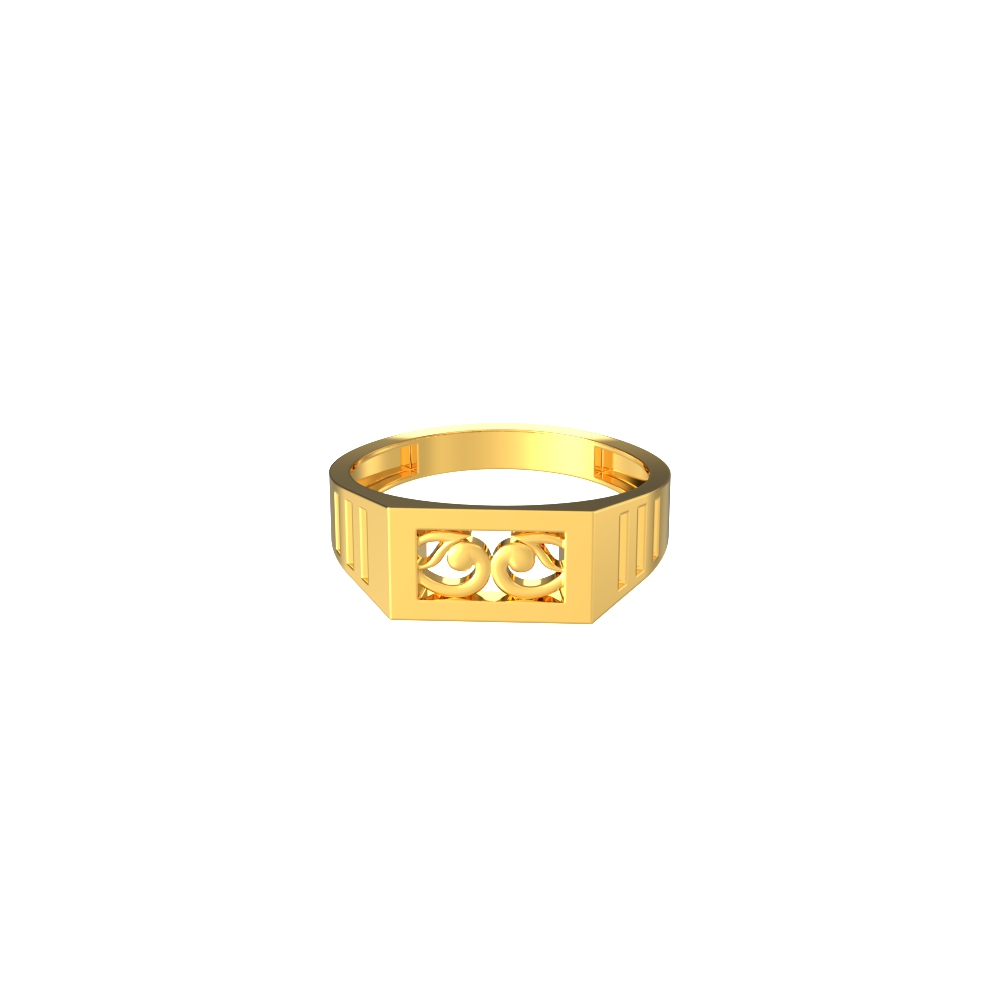 Pleasing-Curvy-Gold-Ring