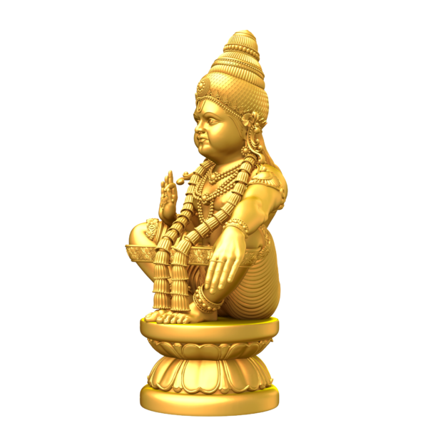 Ayyappan-gold-statue-collection