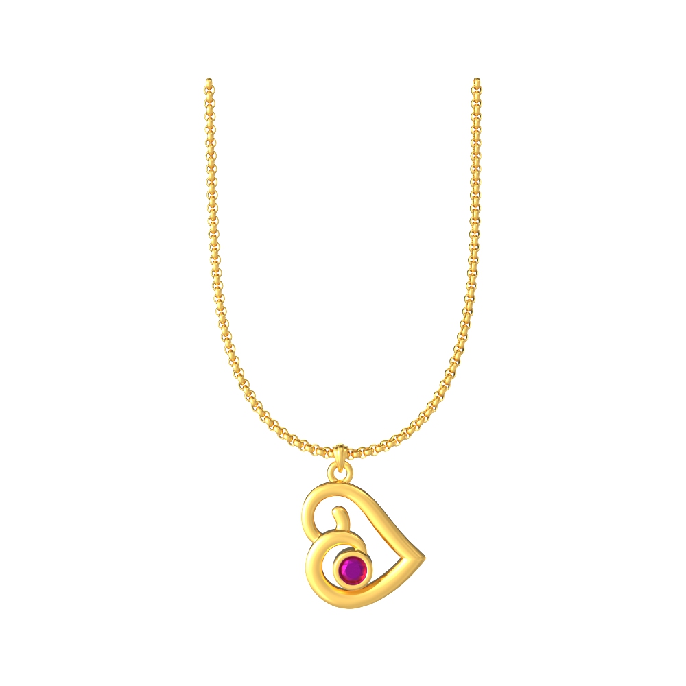 Classy-Love-Struck-Gold-Pendant