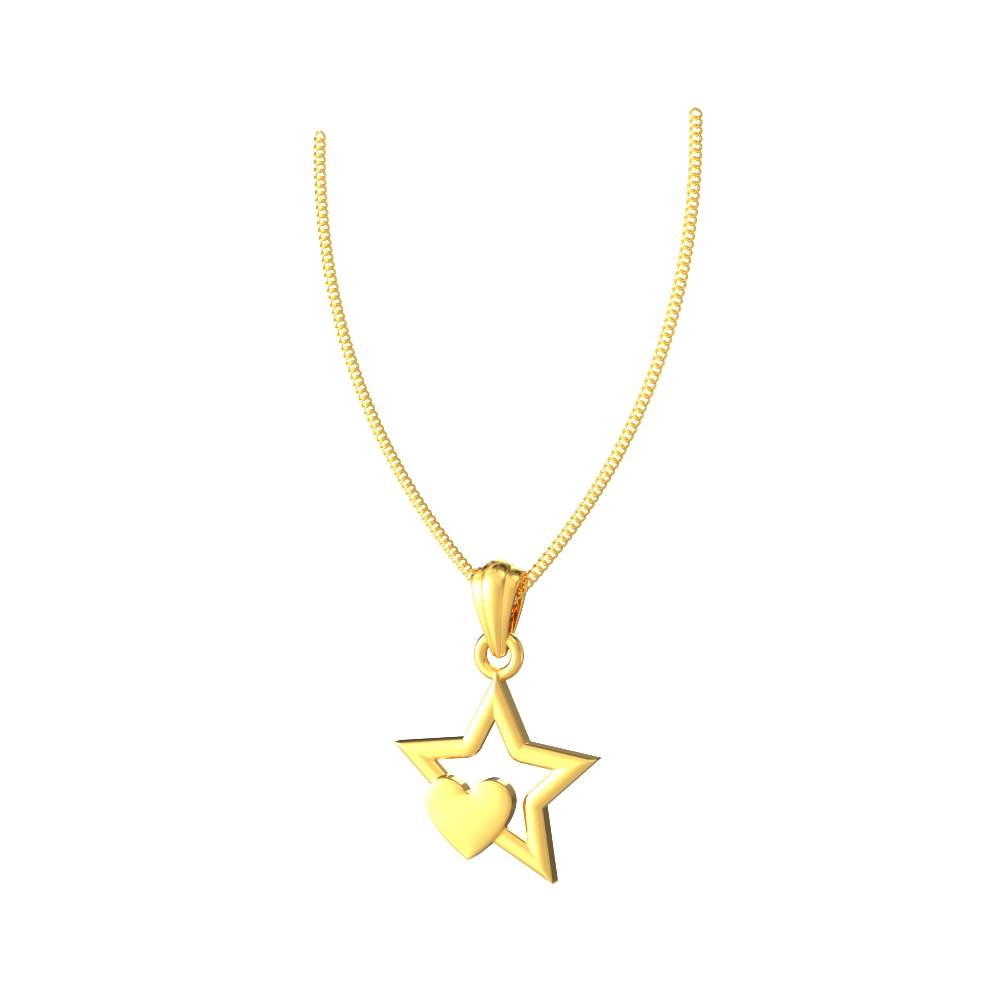 Elegant Star Pendant-e