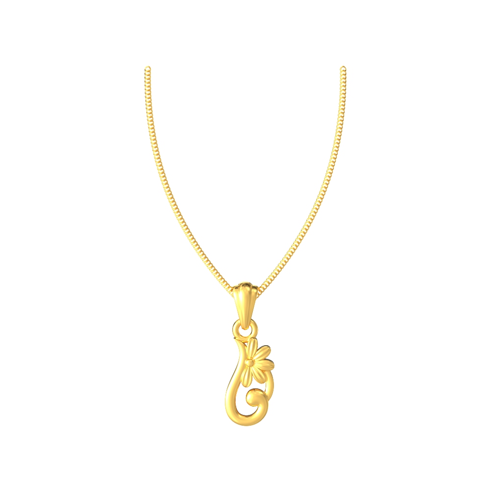 Exquisite Flower Pendant