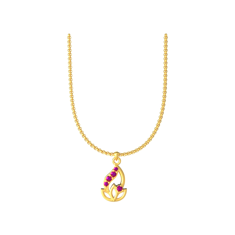 Floral Serenity Pendant