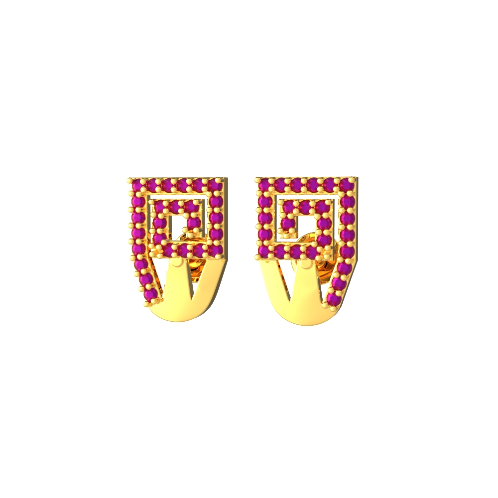Gleaming-Gold-Studs
