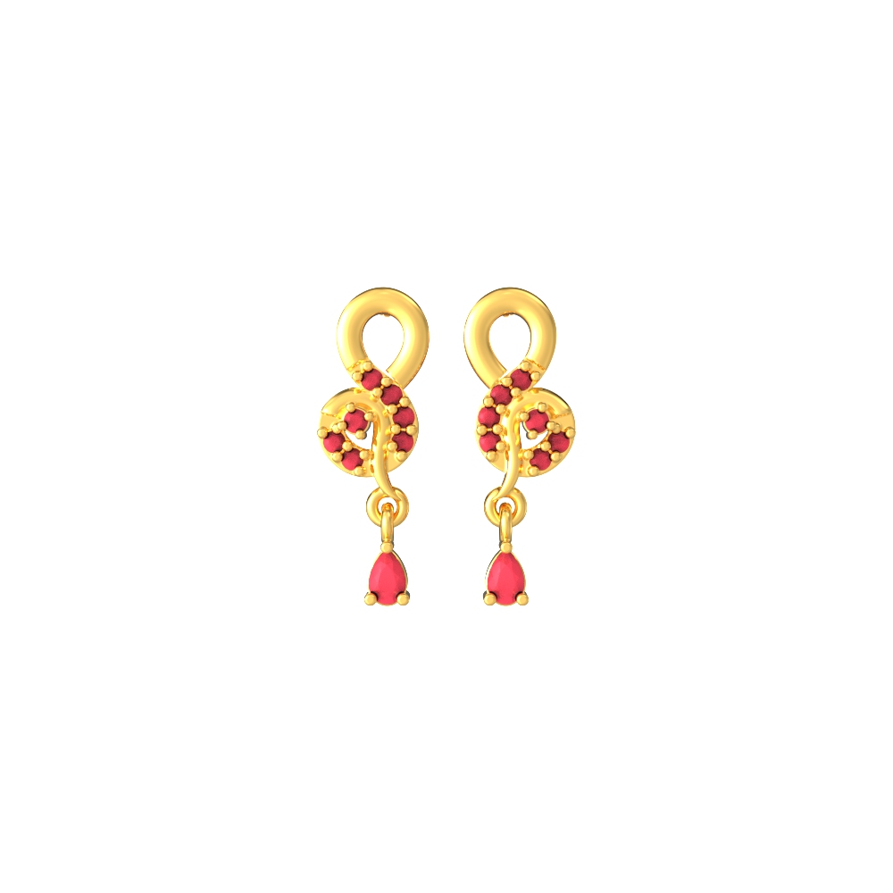 Golden-Curve-Earrings