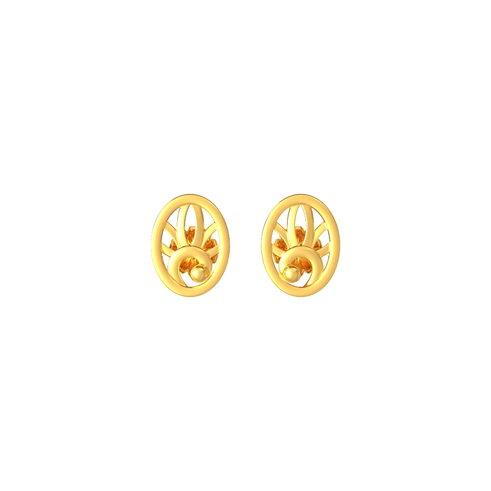Golden-Glow-Studs
