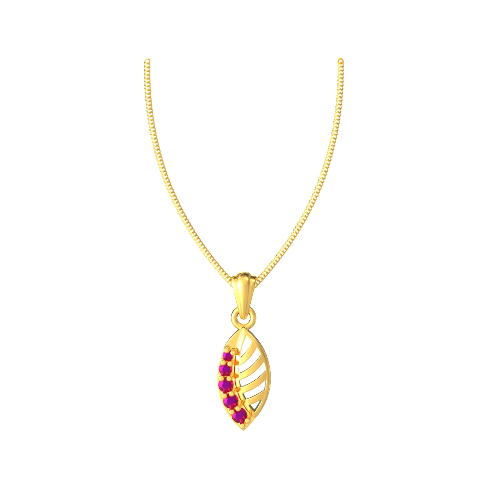 Graceful Arc Pendant