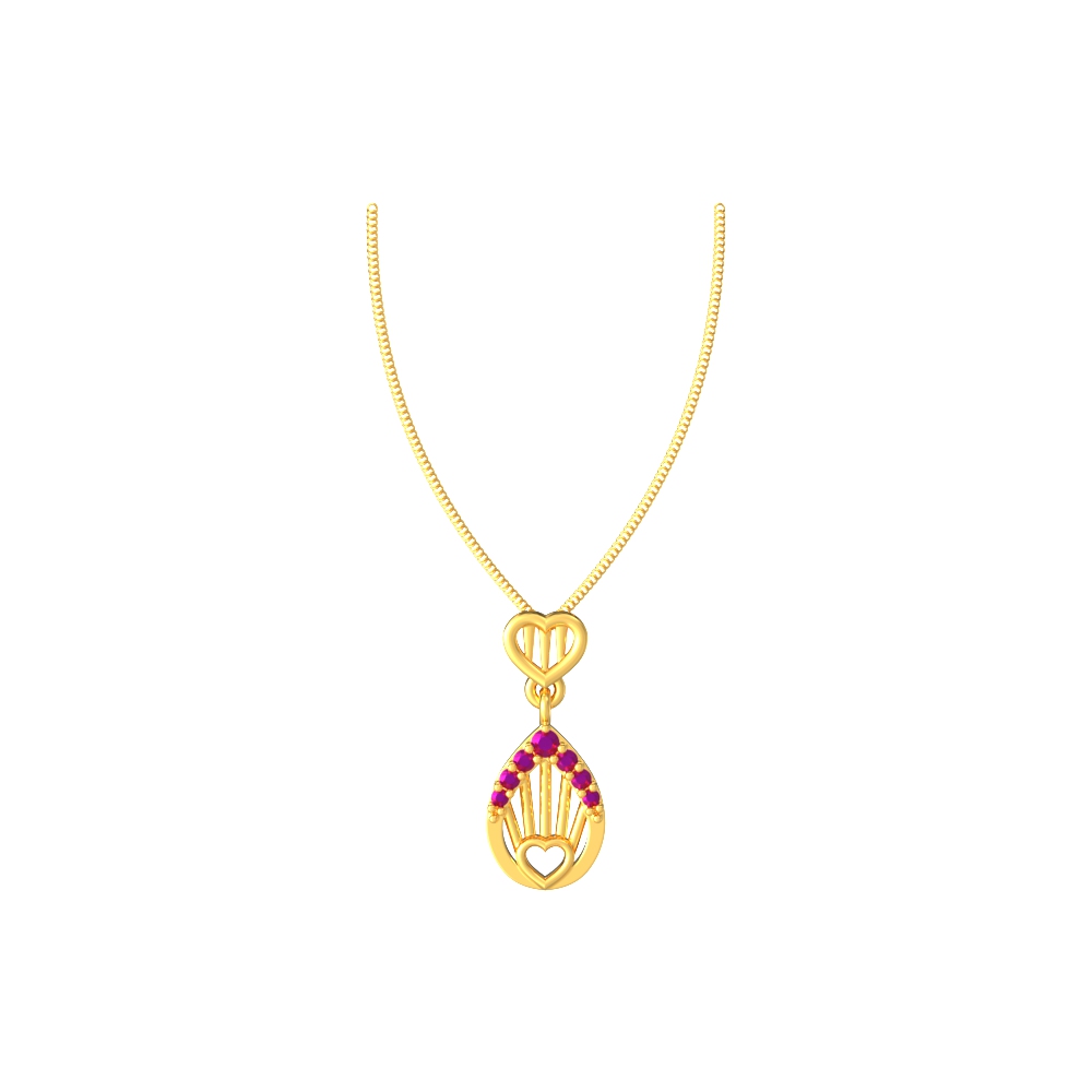Heart-Glimmer-Pendant