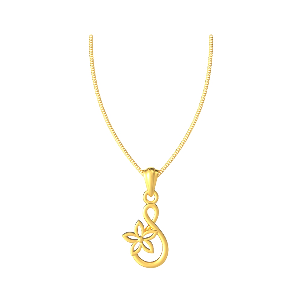 Infinity Flower Pendant