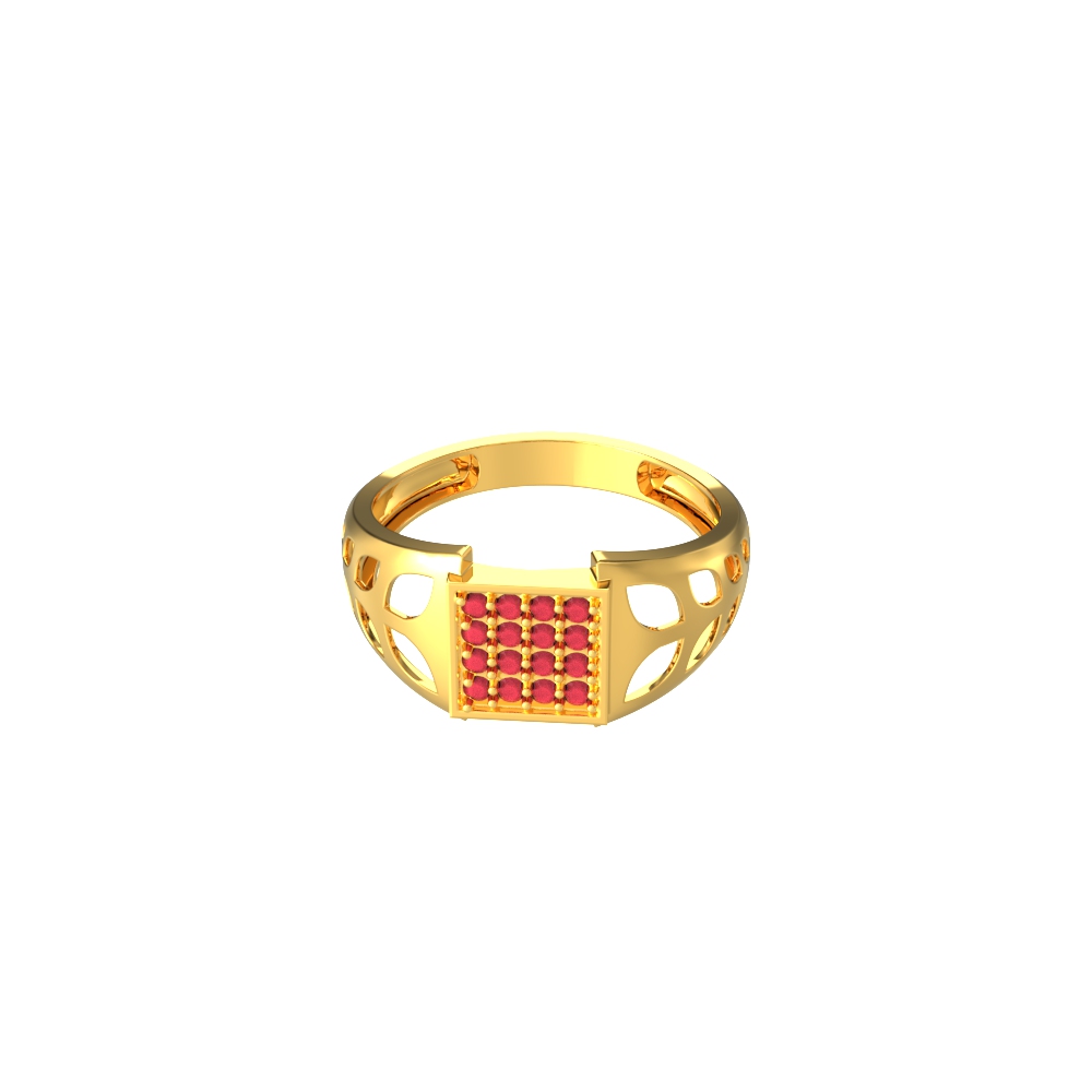 Modern Elegance Square Ring