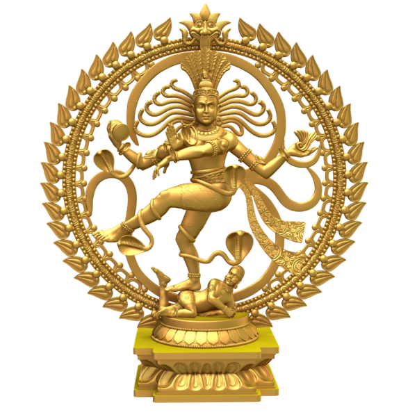 Natarajar-gold-idol
