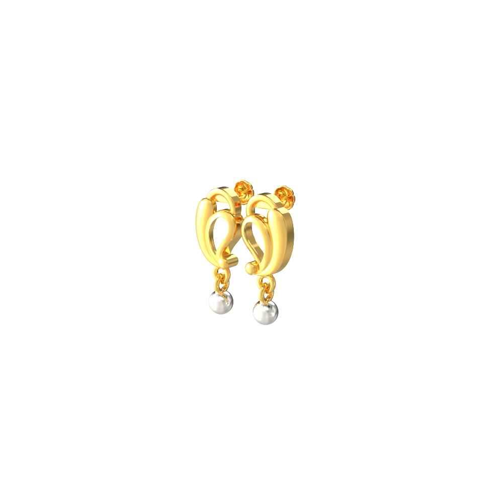 Radiant-Gold-Earring