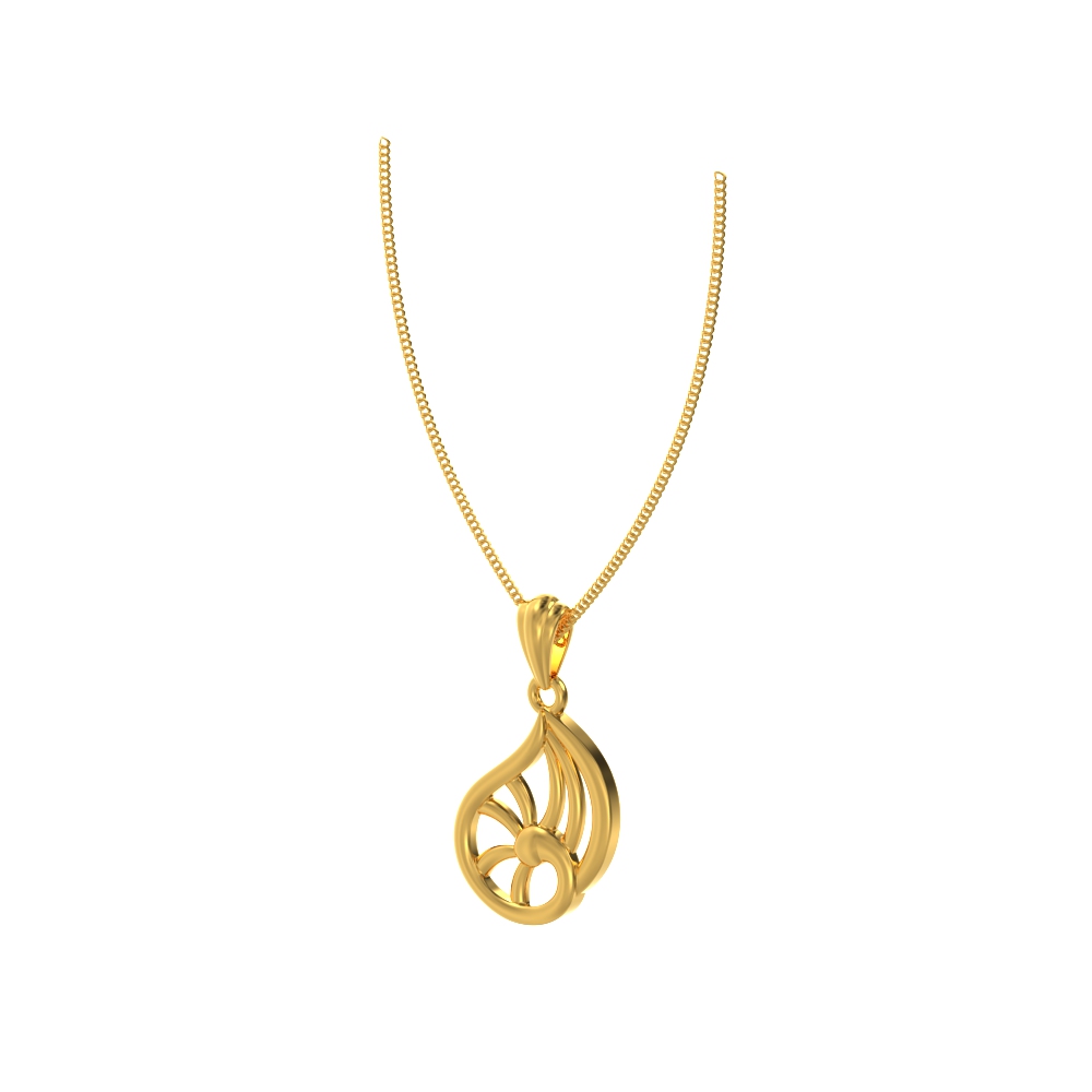 Serene Curve Pendant-e