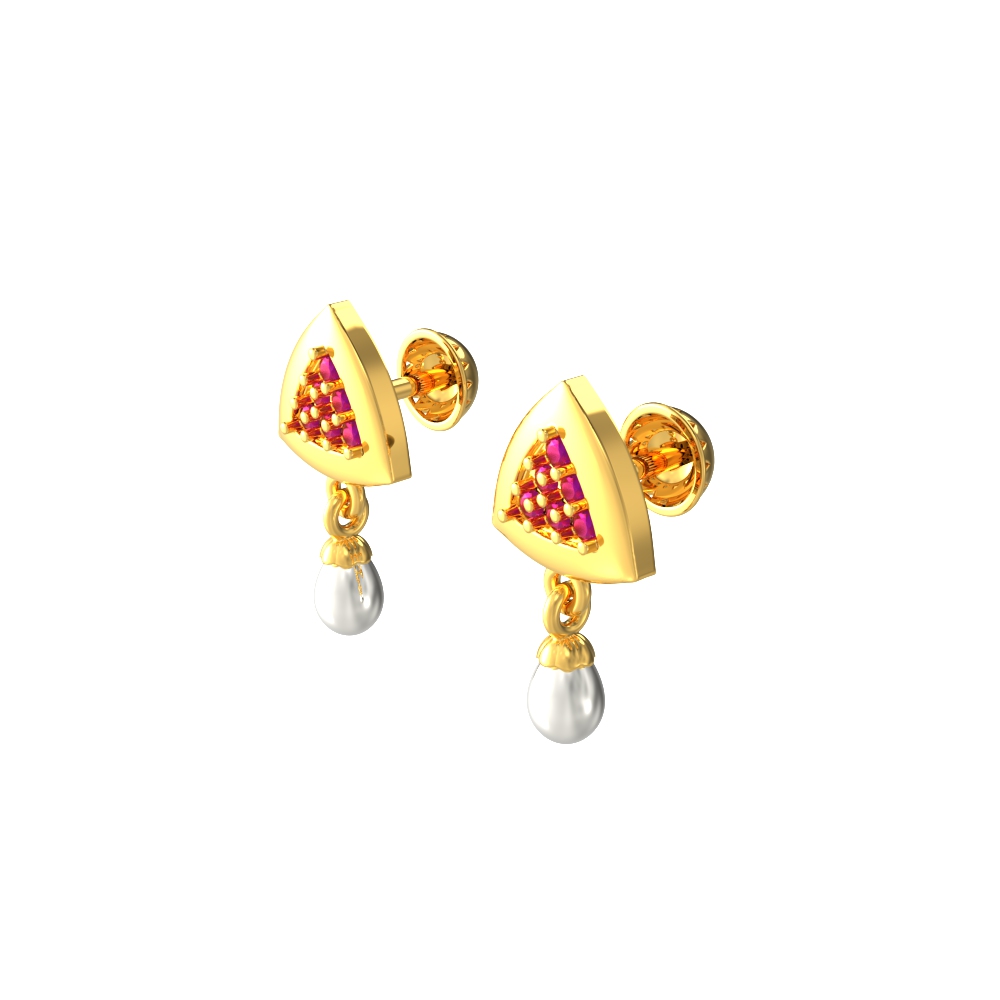Shimmering-Drop-Earring