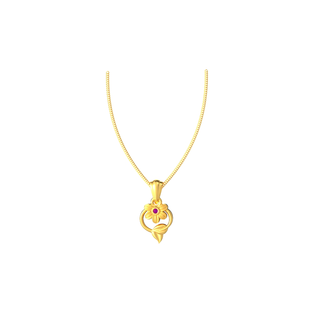 Blossom Breeze Floral Pendant