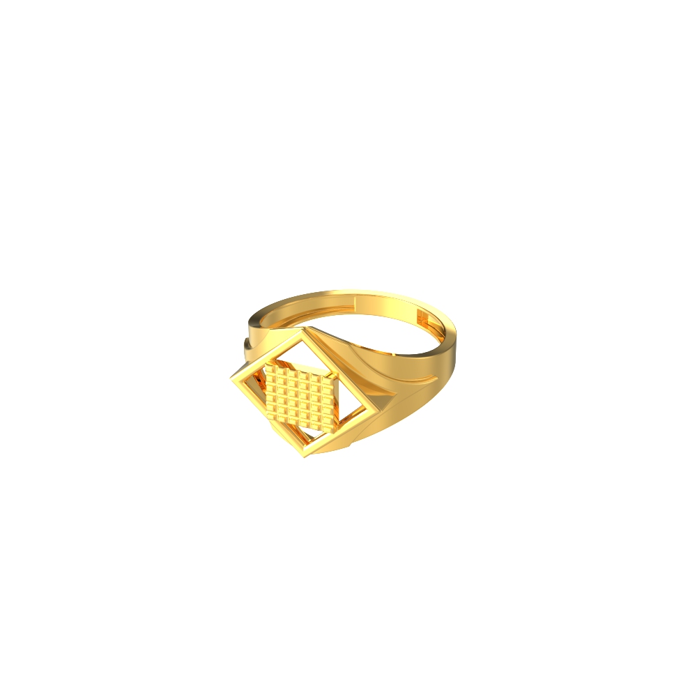 Classic Square Crest Ring-new