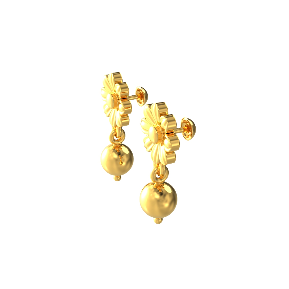 Elegant Blossom Flower Earrings-New