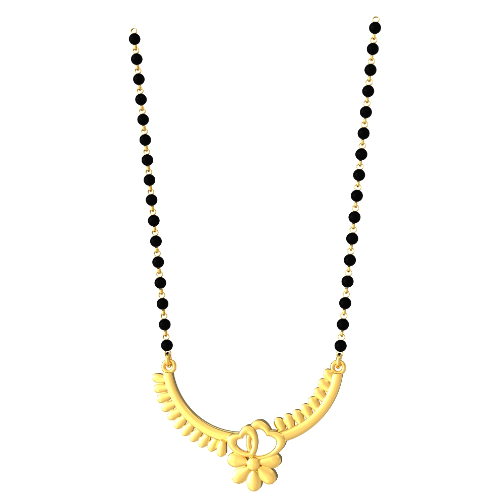 Heart-Charm-Mangalsutra