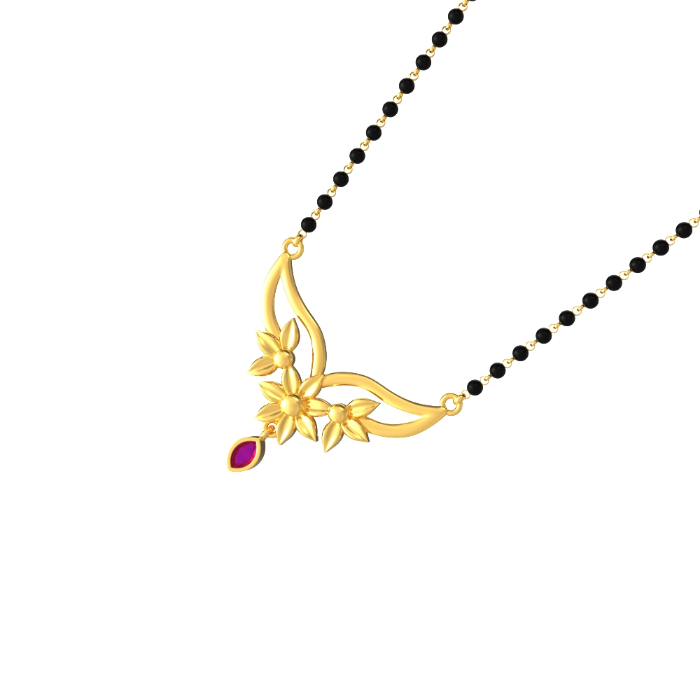Mangalsutra-Floral-Design