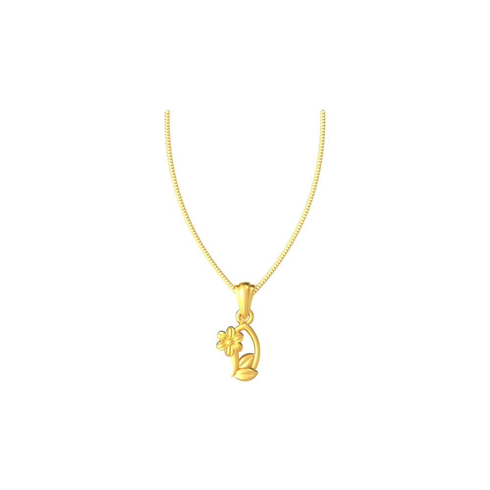 Radiant Blossom Sterling Flower Pendant