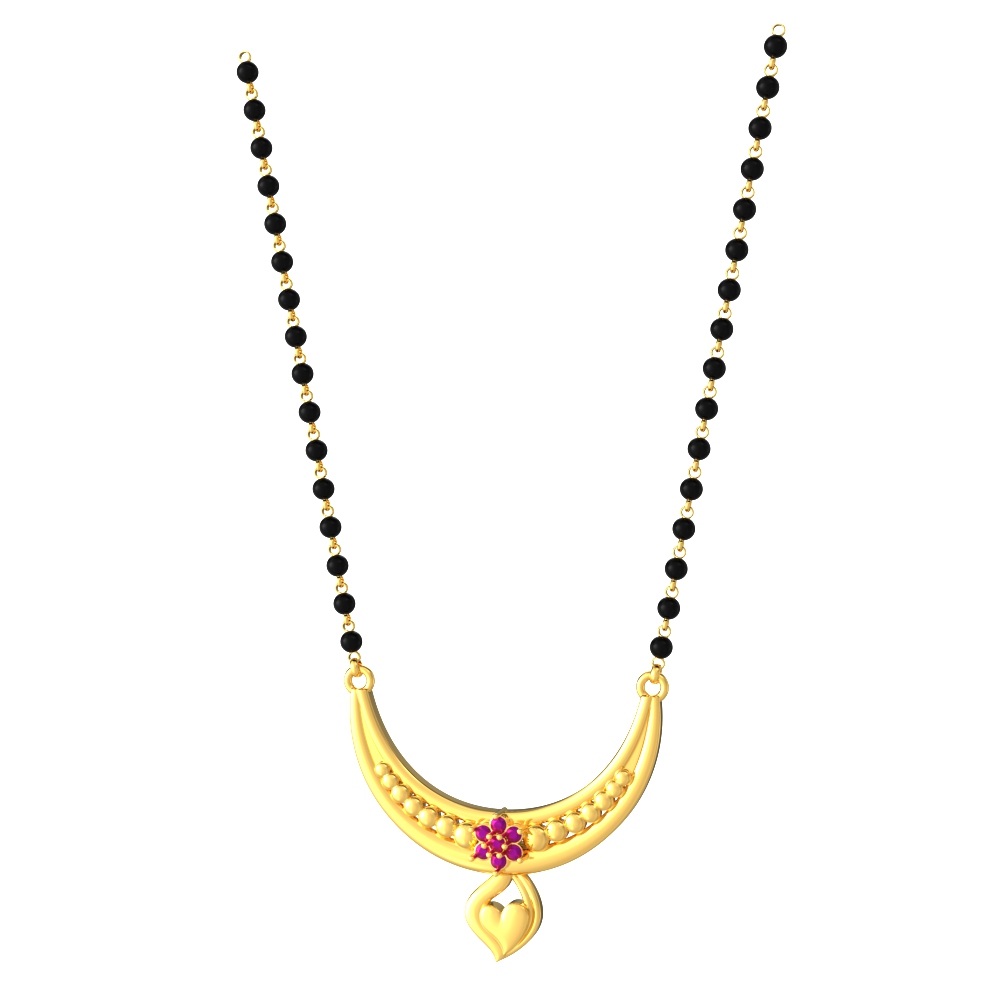 Stylish-Lovely-Heart-Mangalsutra