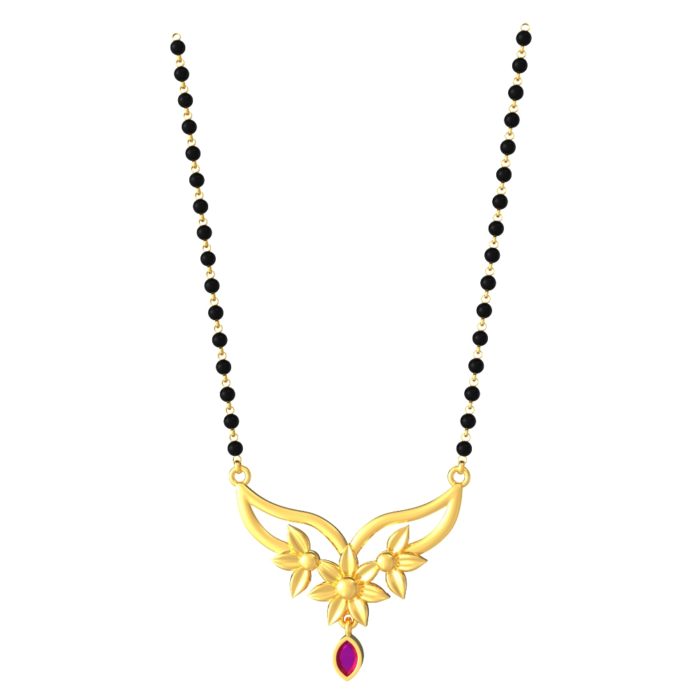 Trendy-Floral-Mangalsutra