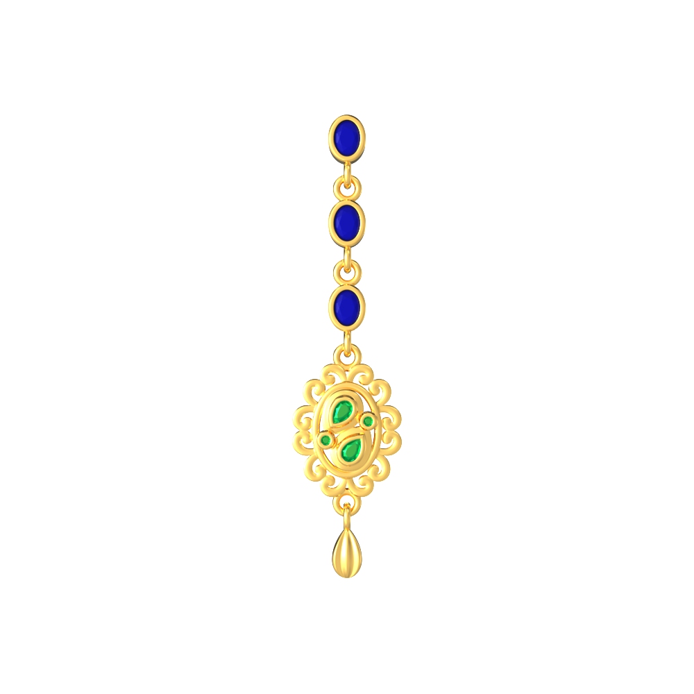 Delicate-Gold-Maang-Tikka