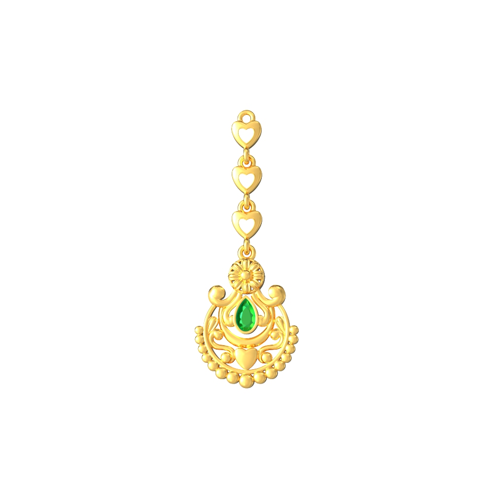 Designer-Gold-Maang-Tikka