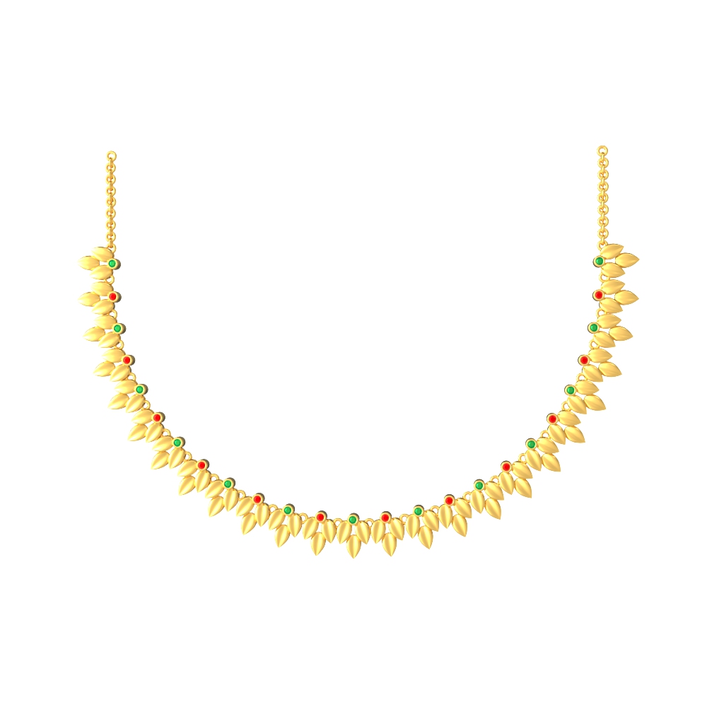 Floral-Symphony-Gold-Necklace