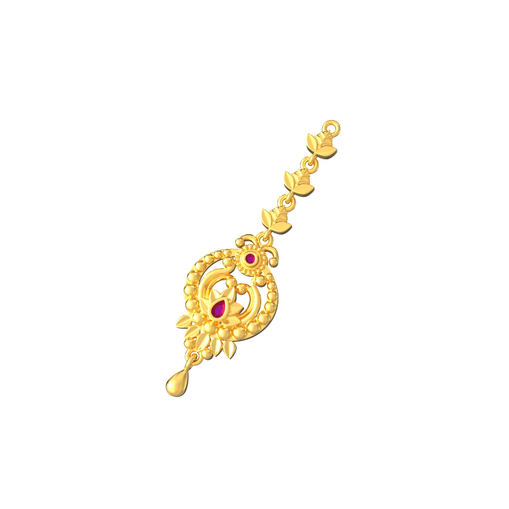 New-Antique-Gold-Maang-Tikka