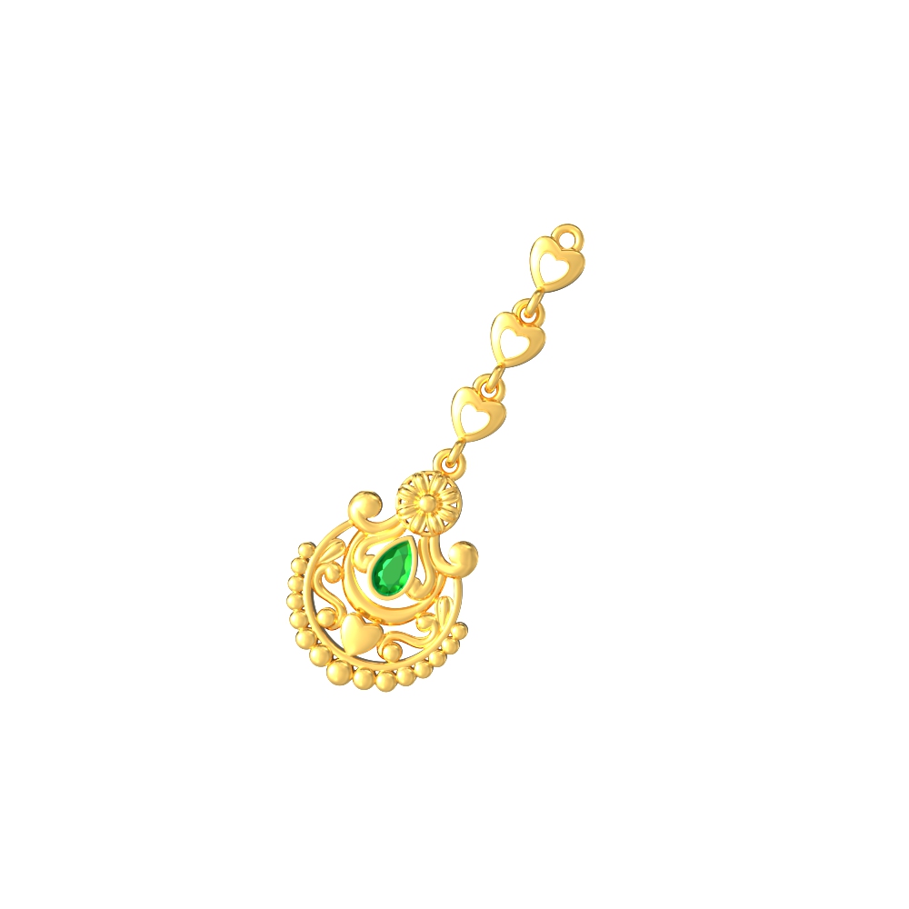 New-Designer-Gold-Maang-Tikka