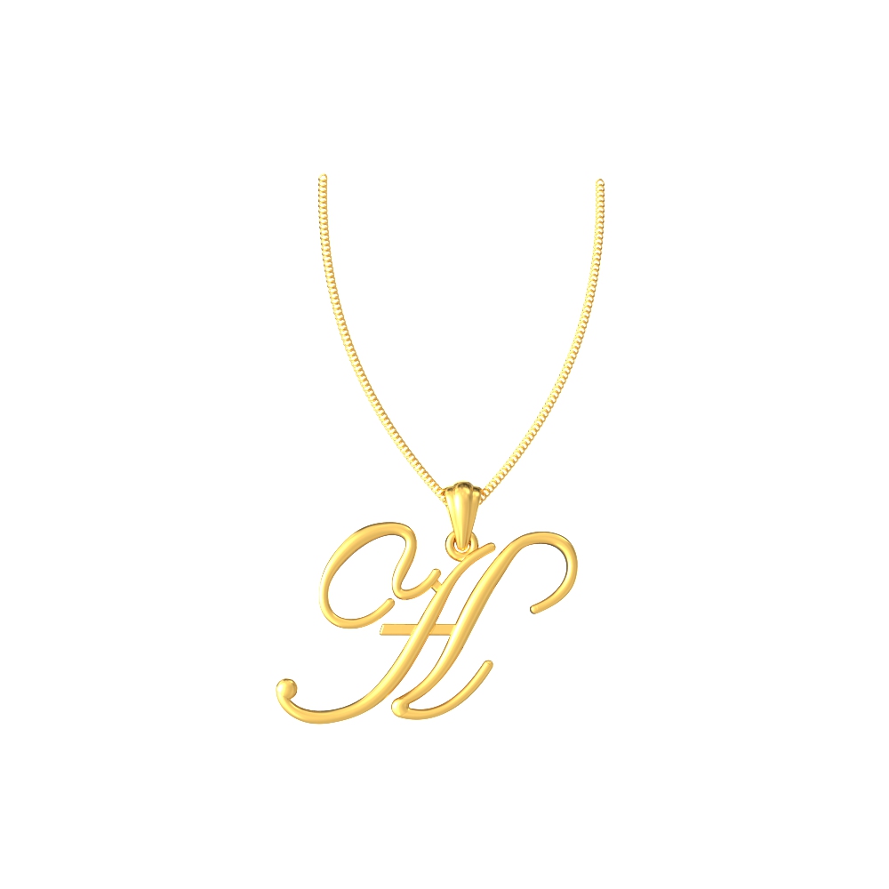 Haute Gold H Pendant
