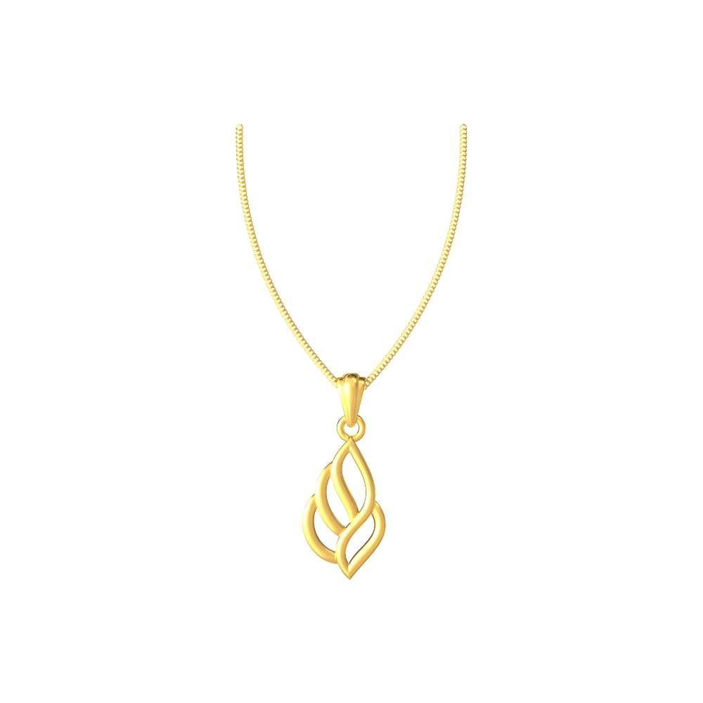 Gold pendant with an Art Deco pattern design, adding a touch of vintage elegance