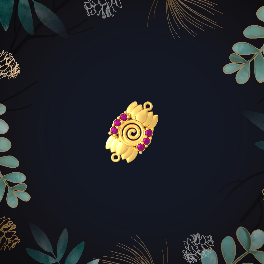 22k Gold Flower Mugappu Chennai