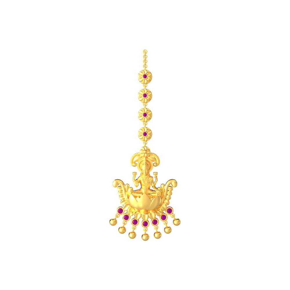 Lakshmi Gold Maang Tikka
